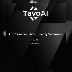DI priemonių gido viršelio paveikslėlis įmonėms
